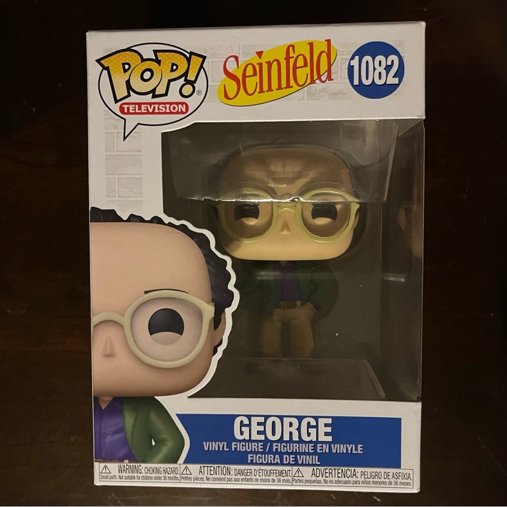 Funko Pop! Television - Seinfeld - George Vinyl #1082, NEW